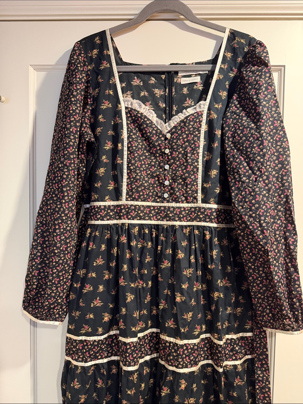 Christy Dawn Falling Roses Priscilla dress Like new